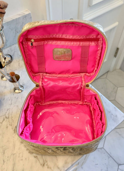 Hampton Train Case Champagne Pop: Default