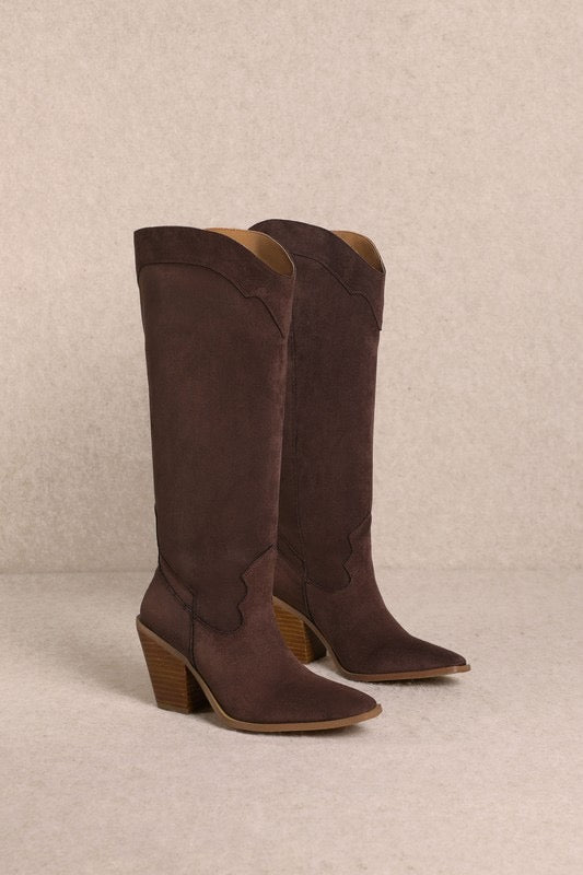 Stride in Style Boots - DARK BROWN (PRE ORDER)