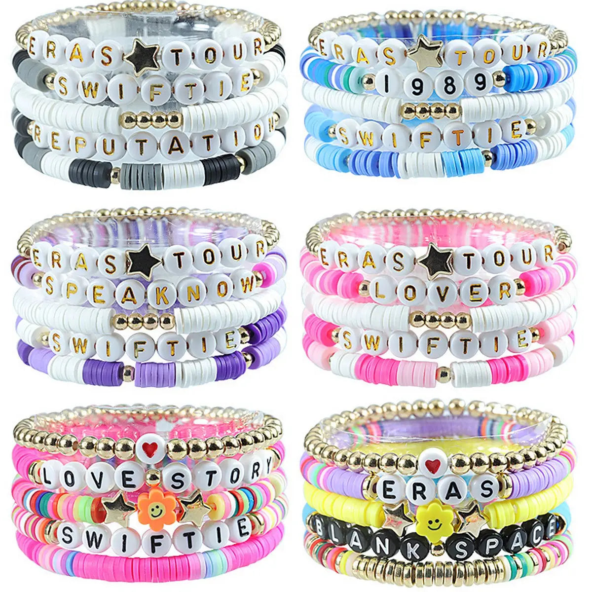 Swiftie Era Tour Bracelet Set