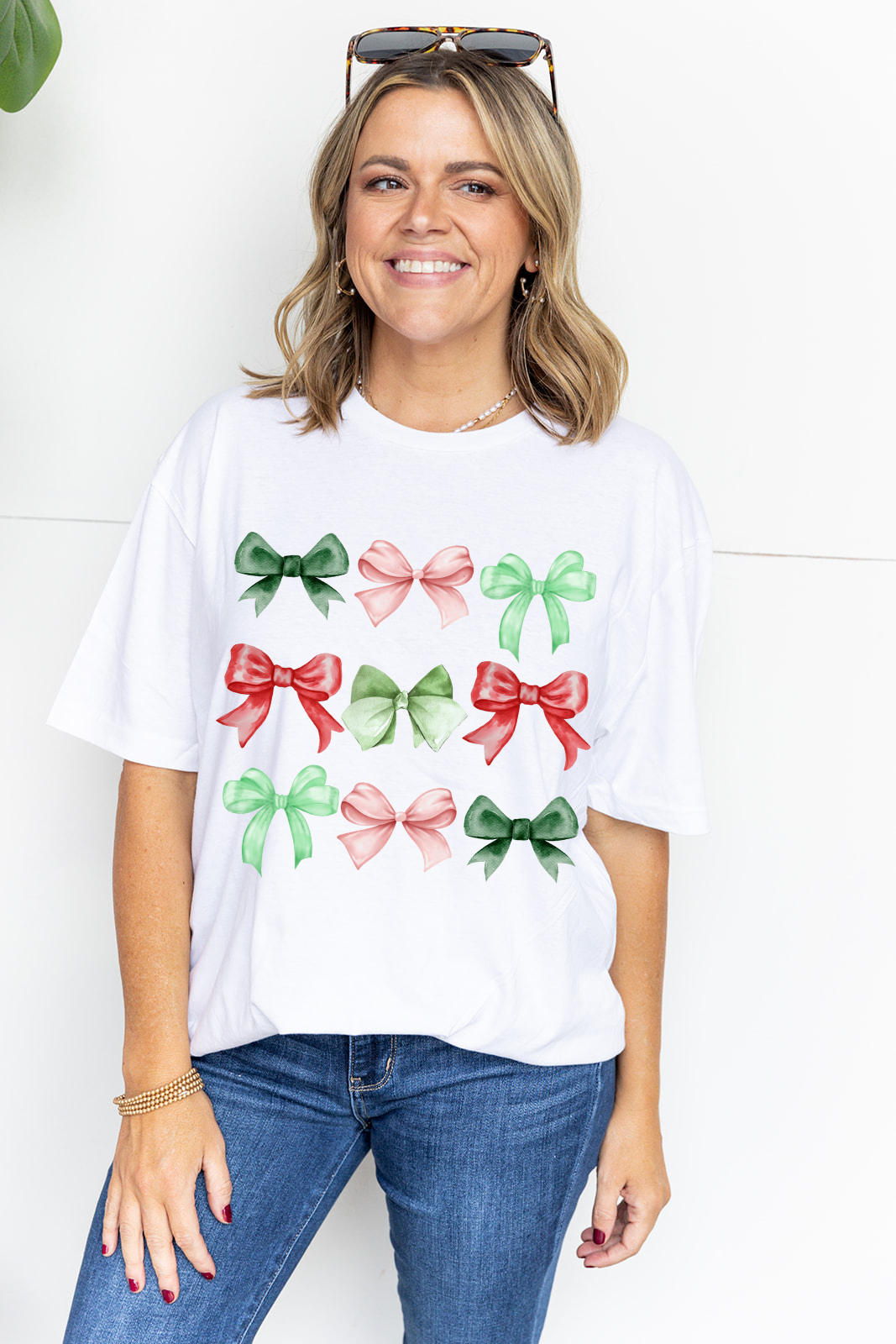 Christmas Bows Tshirt