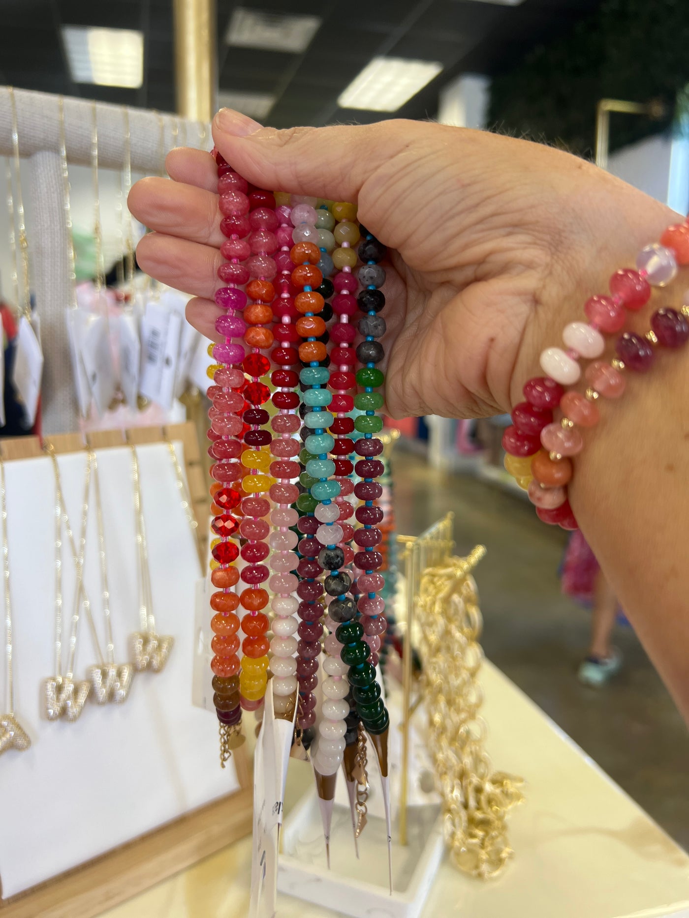 Colorful Agate Bracelet