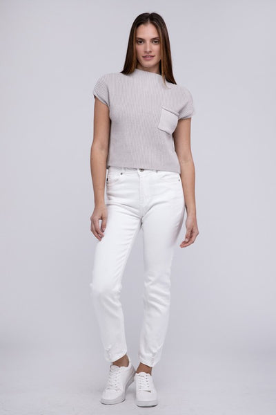 Cloud Nine  Cropped Sweater