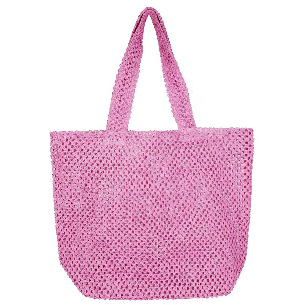 Social Hour Crochet Beach Tote