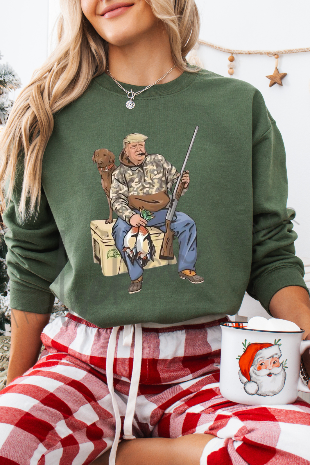 Trump Duck Hunting Sweatshirt