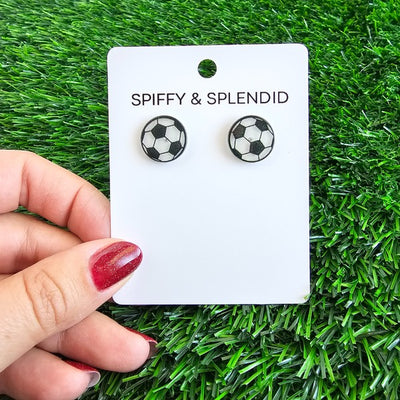 Glitter Soccer Studs