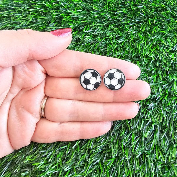 Glitter Soccer Studs