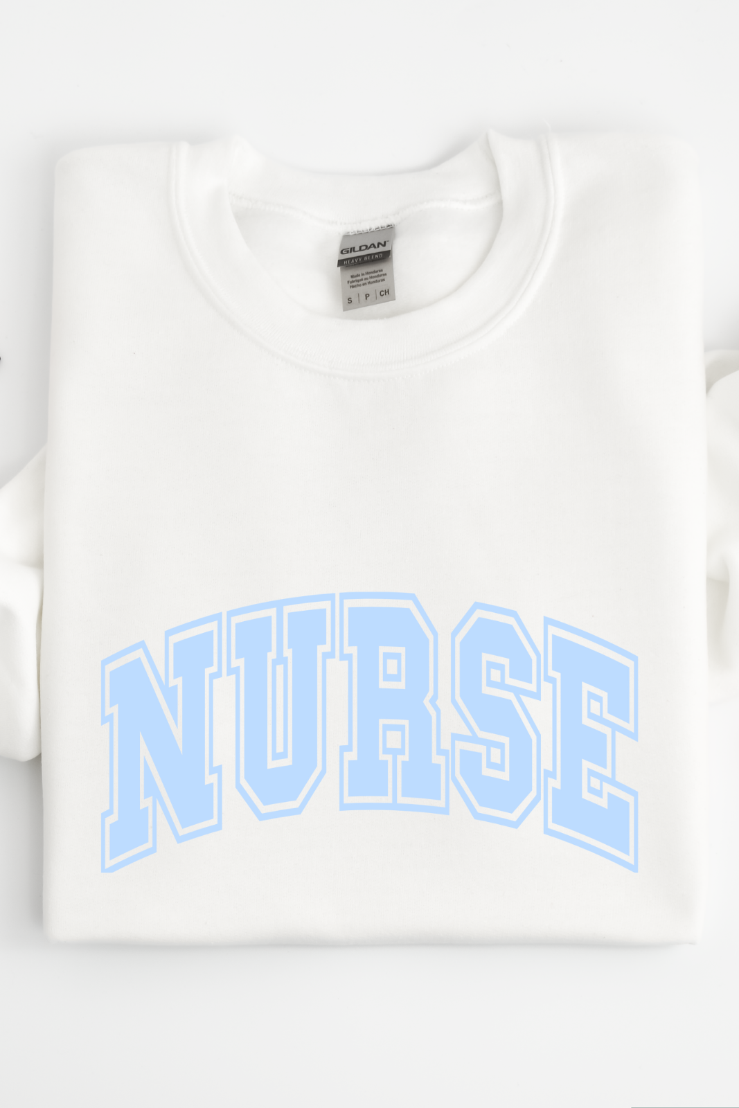 Nurse Block Sweatshirt - White