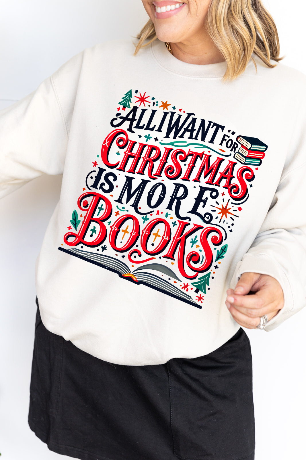 All I Want for Christmas, is more books!