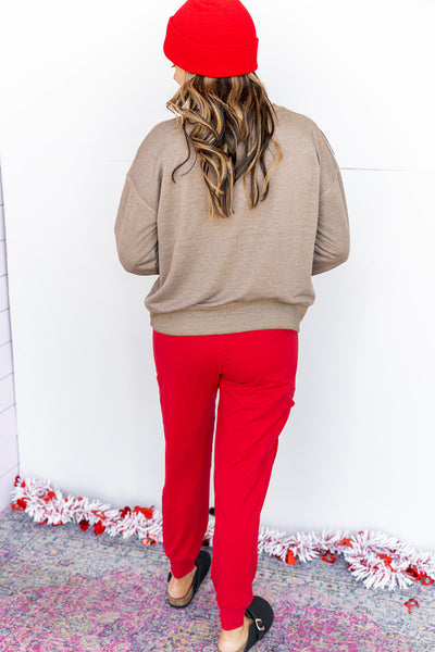 Gingerbread pullover