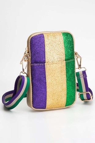 Mardi Gras Crossbody Bag