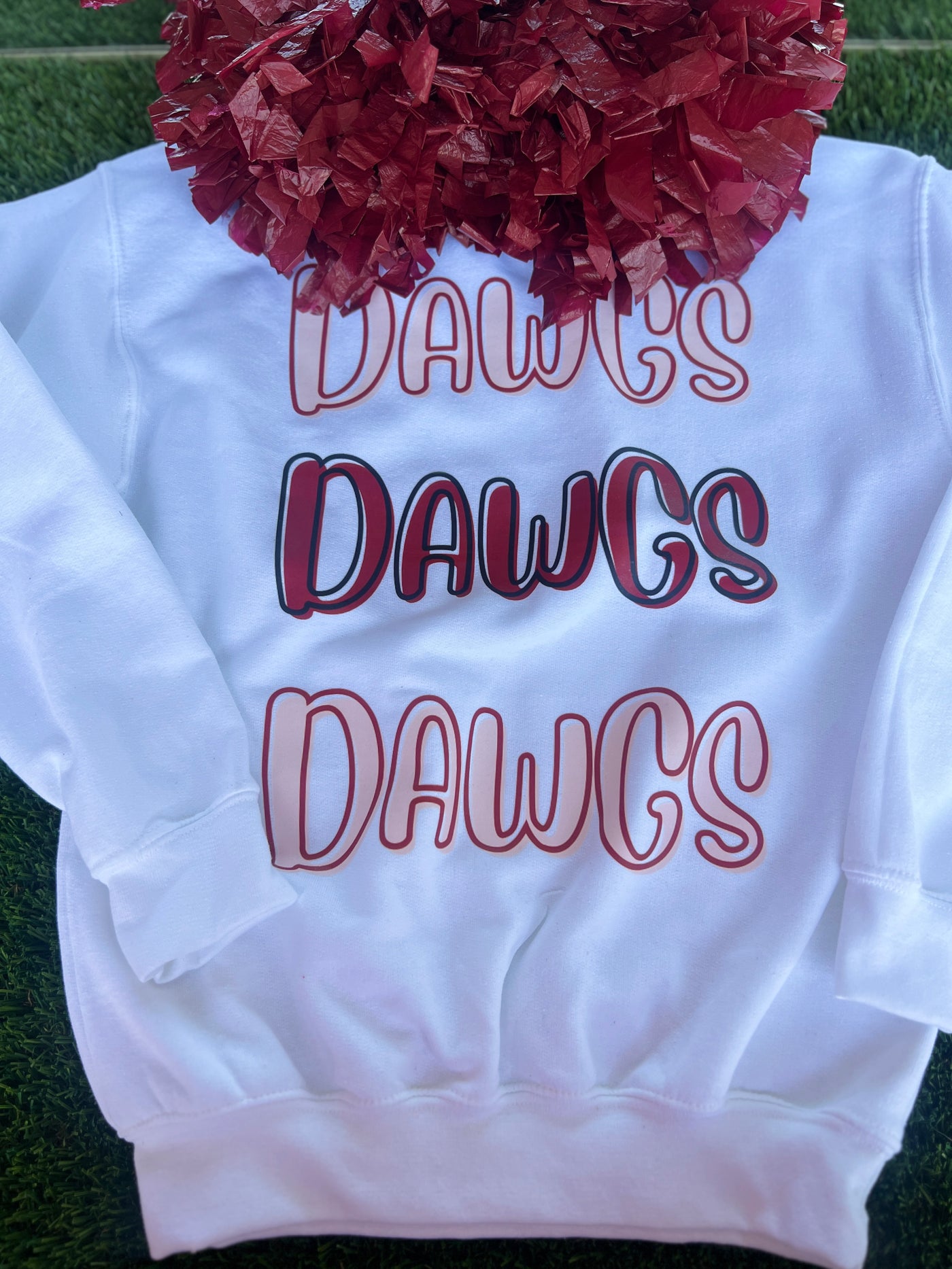 Triple Bubble Dawgs Sweatshirt White