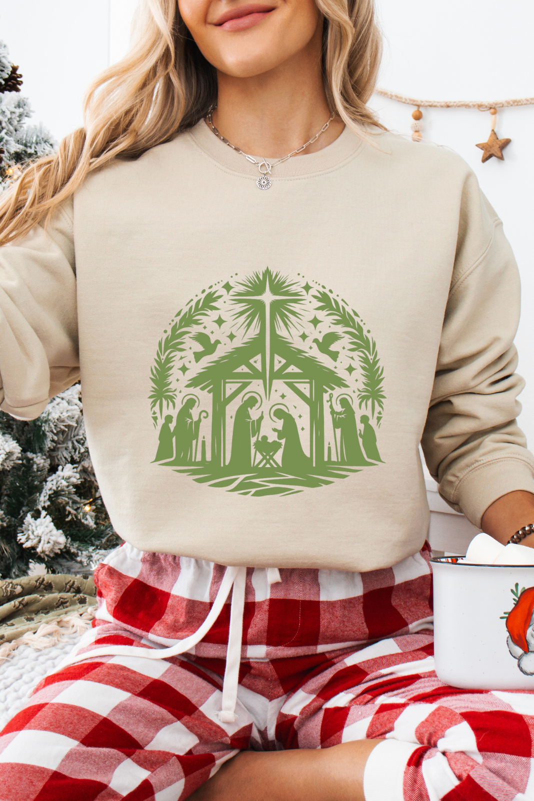 Christ is Born sweatshirt