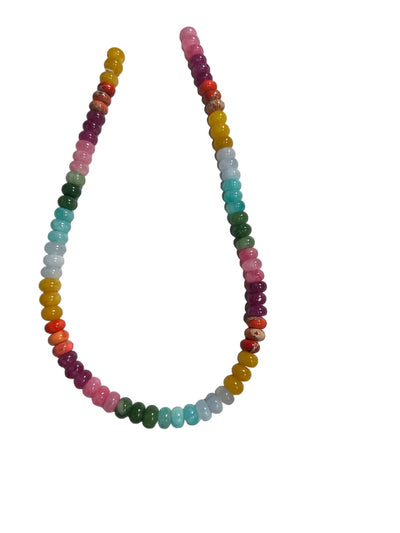 Summer Stone Beaded Necklace