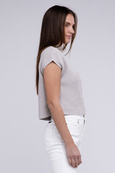 Cloud Nine  Cropped Sweater