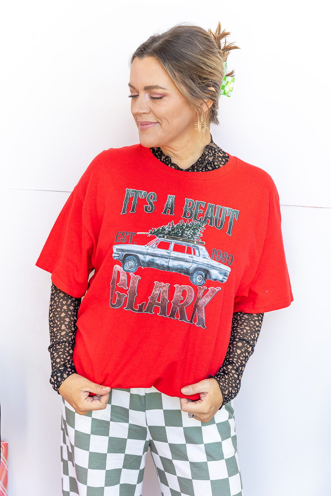 It's A Beaut Clark Tshirt - Red