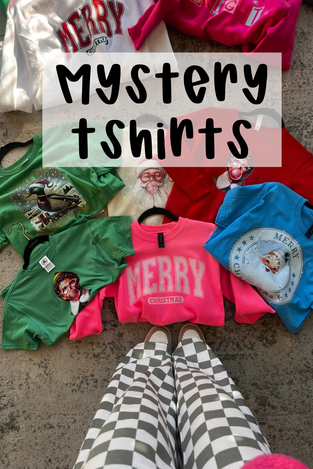 Mystery Christmas tshirt