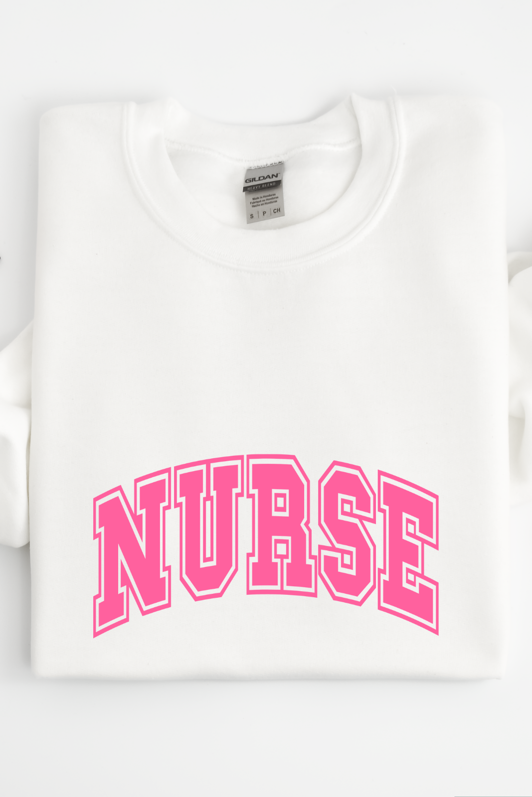 Nurse Block Sweatshirt - White