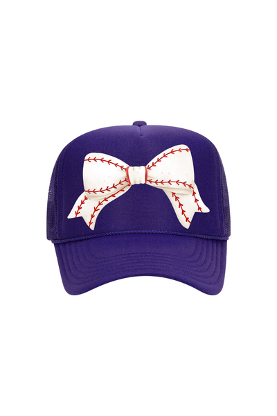 Baseball Bow Trucket Hat