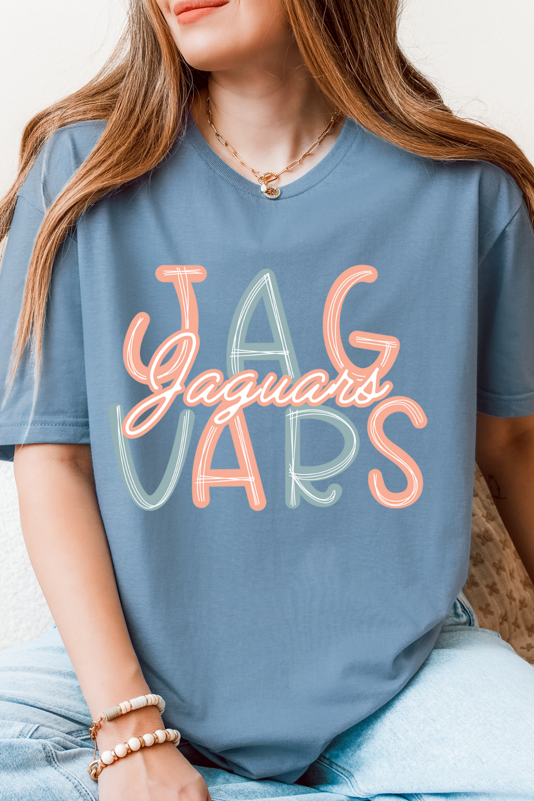 Soft Jaguars Block w/script Tshirt