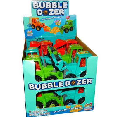 Kidsmania Bubble Dozer Candy Filled Toys, 12ct