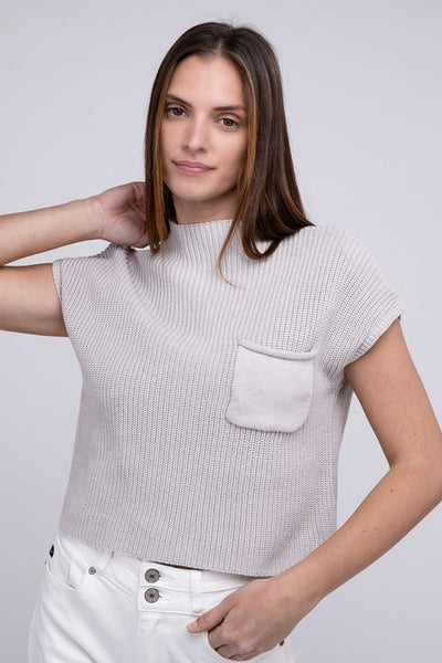 Cloud Nine  Cropped Sweater