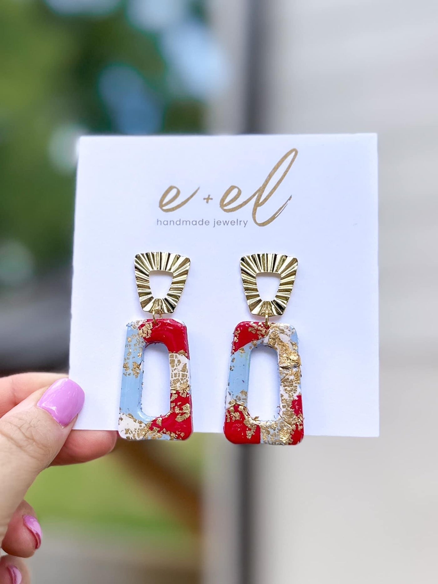 Ole Miss earring by EL