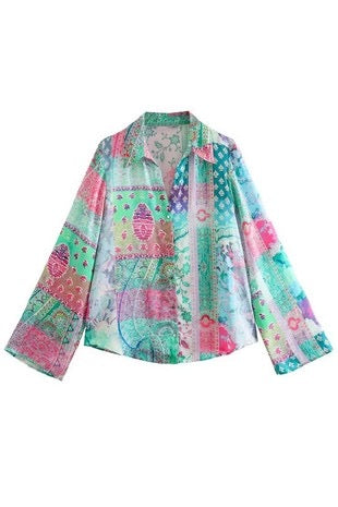 Amarylis Blooms Blouse