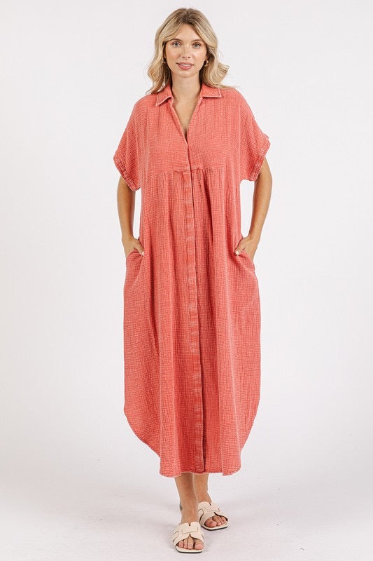 Rustic Retreat Midi - Coral