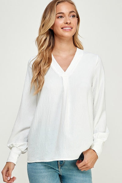 In The City Blouse- Off White