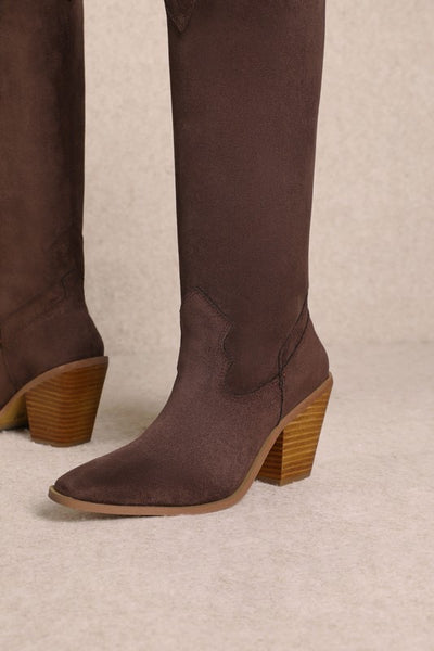 Stride in Style Boots - DARK BROWN (PRE ORDER)