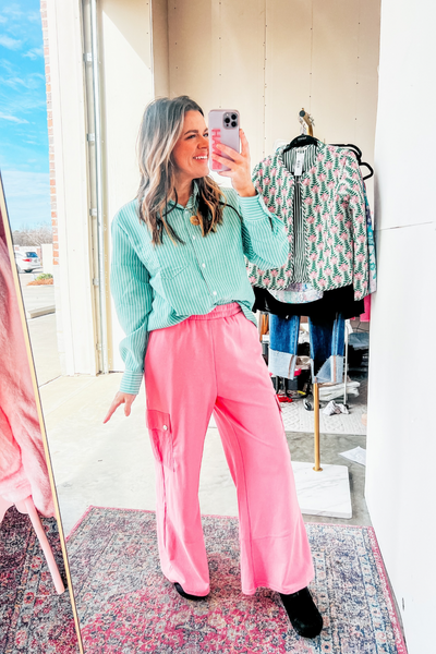 Mint chocolate Chip Blouse