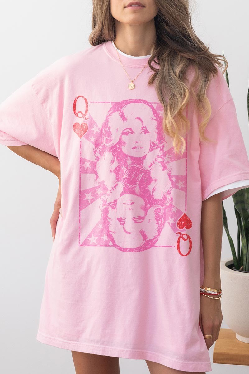 Queen Dolly Tshirt - Pink