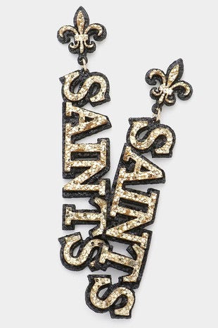 The Saints Earrings