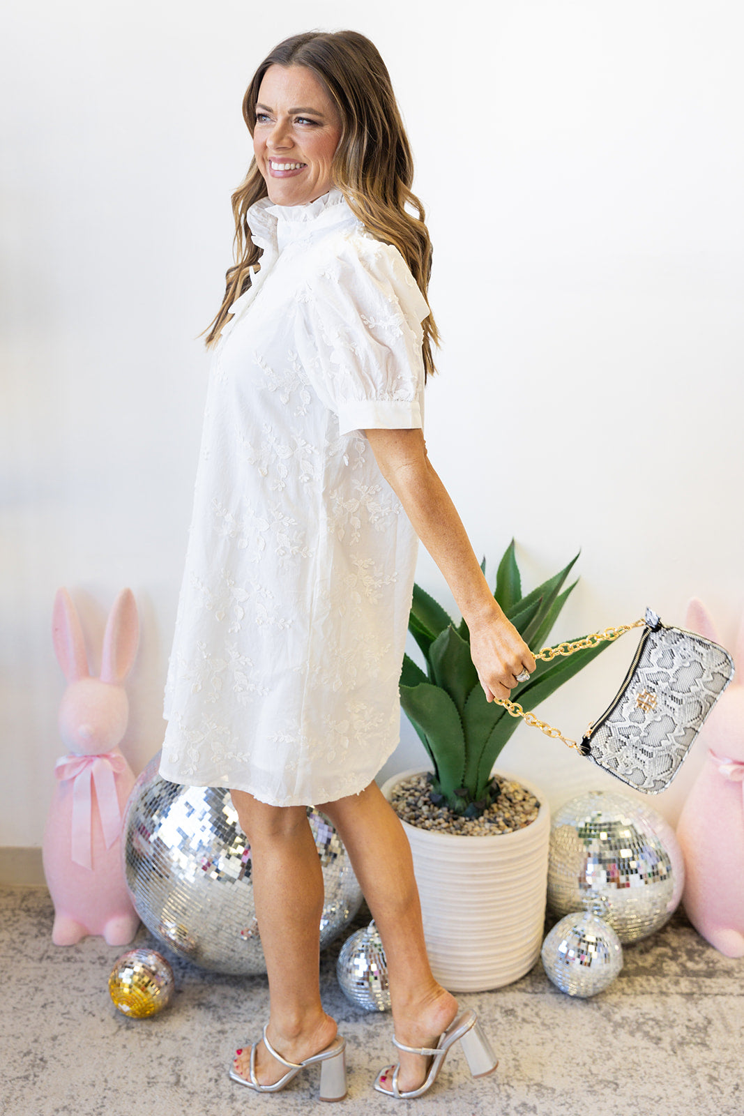 HIgh Horse Lace Dress - White