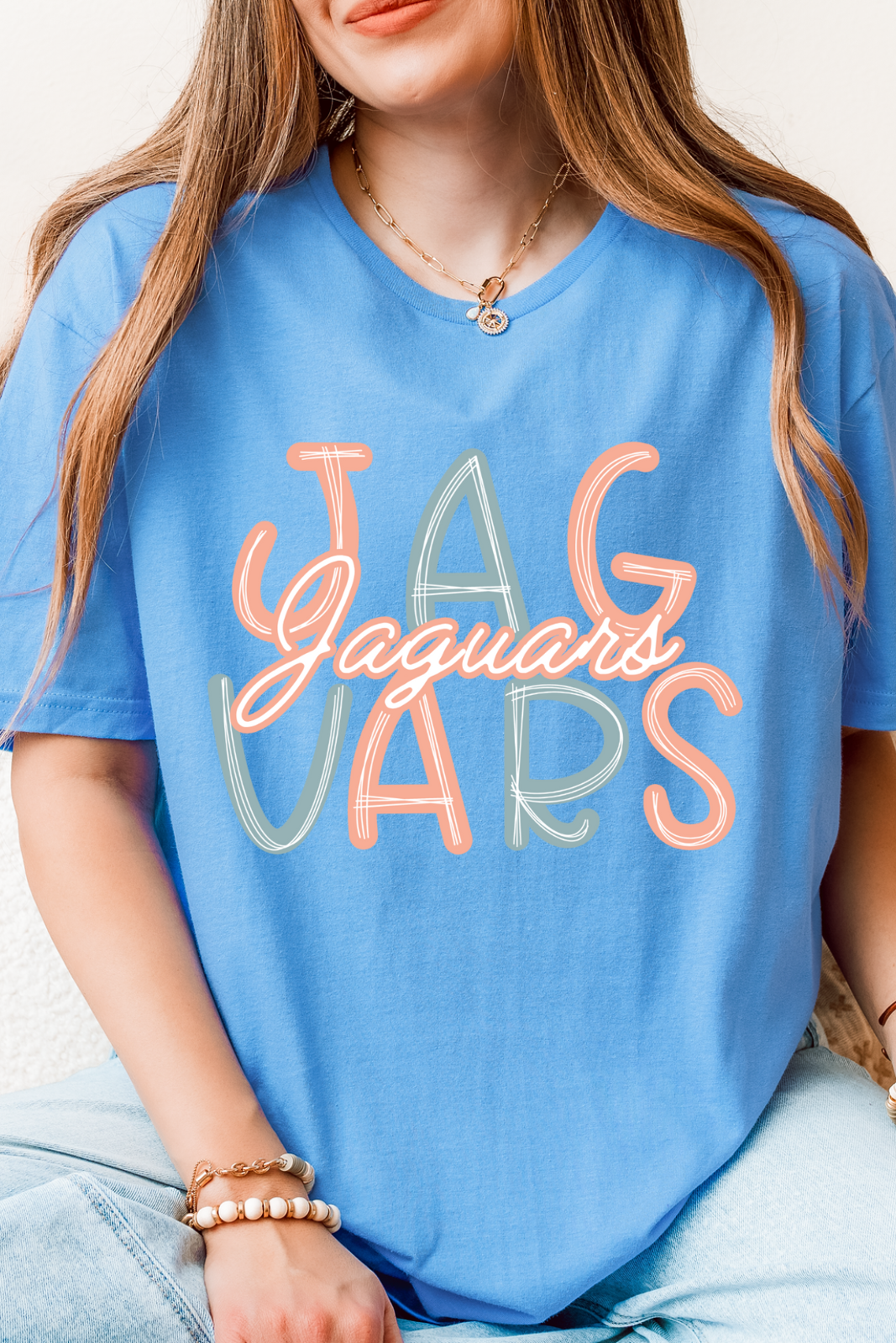 Soft Jaguars Block w/script Tshirt