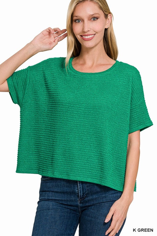 Divine Intervention Top - Kelly Green