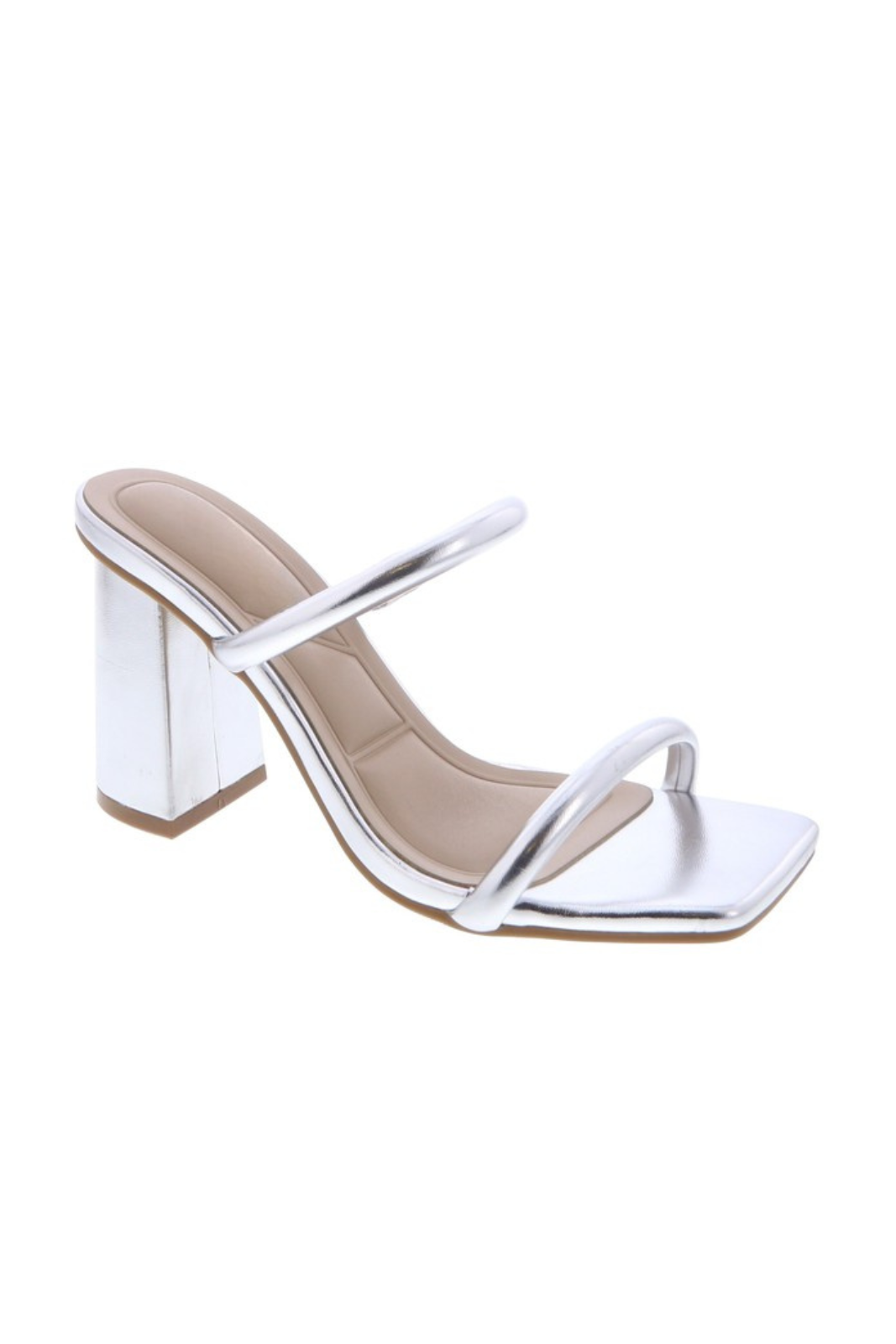 Chicago Nights Heels - Silver