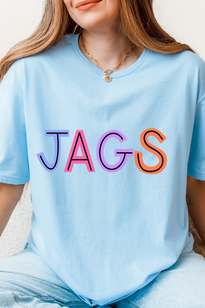 Rainbow Block JAGS Tshirt