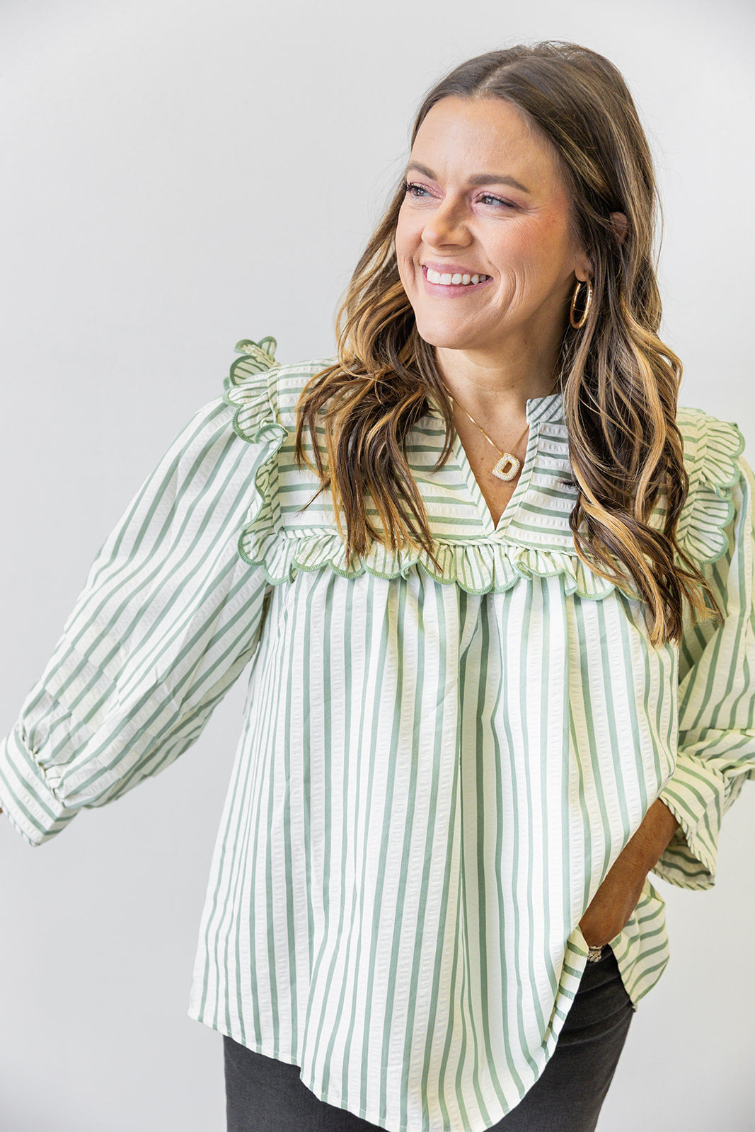 Minted Meadow Blouse