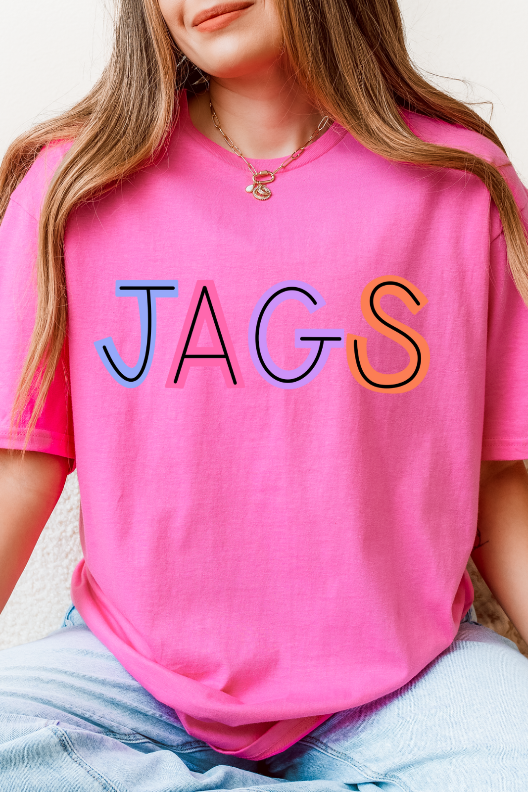 Rainbow Block JAGS Tshirt