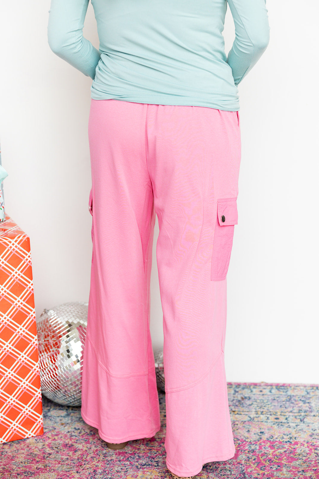 Run Run Rudolph Pants - Pink