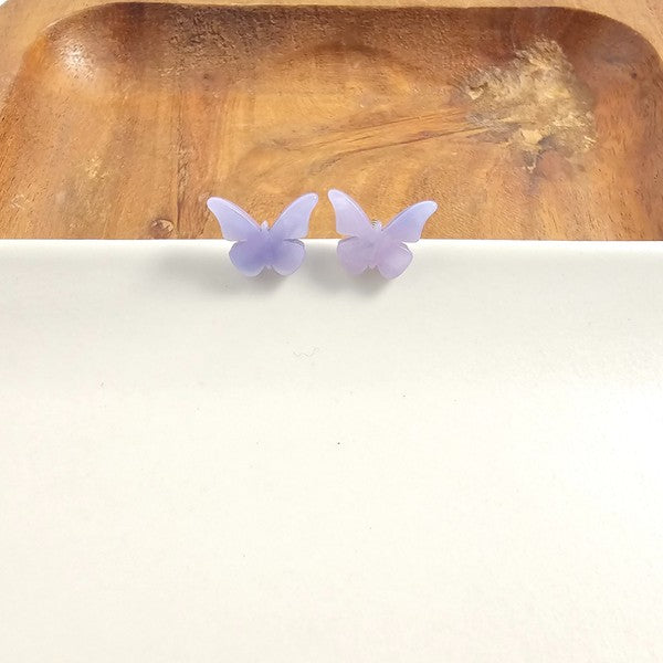 Butterfly Studs- Lavender Haze