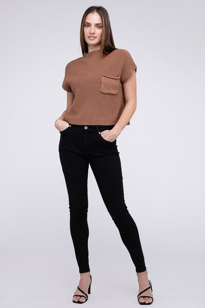 Cloud Nine  Cropped Sweater