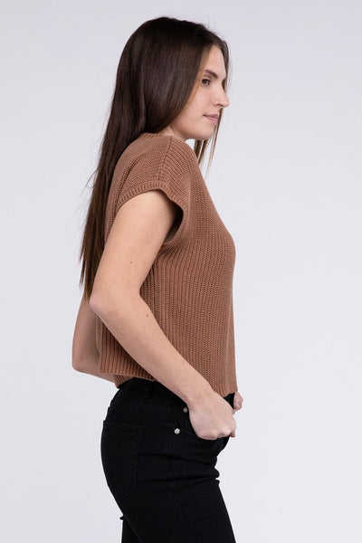 Cloud Nine  Cropped Sweater