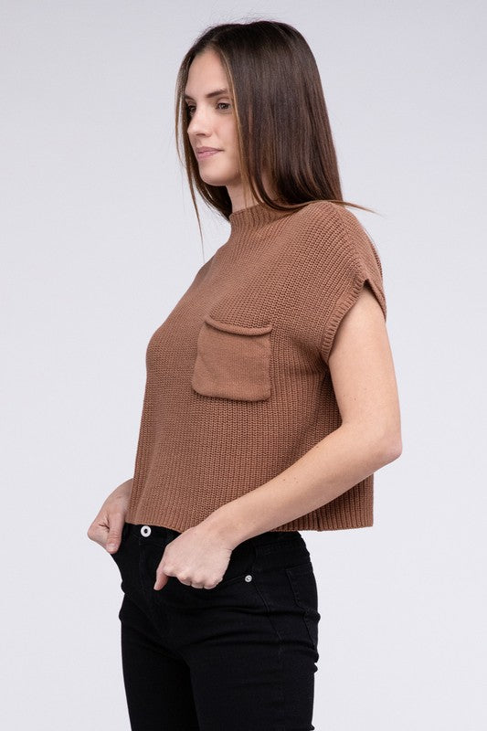 Cloud Nine  Cropped Sweater