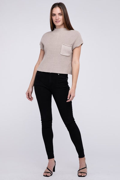 Cloud Nine  Cropped Sweater