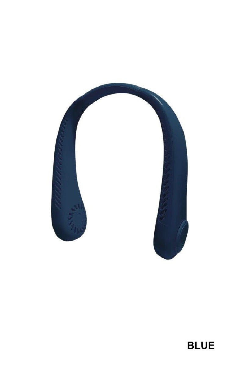 Portable Neck Fan - Blue