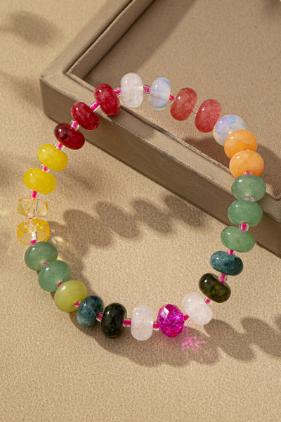 Colorful Agate Bracelet